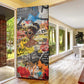 Black Her Story Graffiti Queen Door Cover Black Woman Empowerment - African Pride