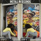 Black Her Story Graffiti Queen Door Cover Black Woman Empowerment - African Pride