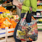 Black Her Story Graffiti Queen Grocery Bag Black Woman Empowerment - African Pride
