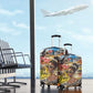Black Her Story Graffiti Queen Luggage Cover Black Woman Empowerment - African Pride