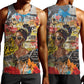 Black Her Story Graffiti Queen Men Tank Top Black Woman Empowerment - African Pride