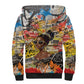 Black Her Story Graffiti Queen Sherpa Hoodie Black Woman Empowerment - African Pride