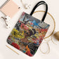 Black Her Story Graffiti Queen Tote Bag Black Woman Empowerment - African Pride