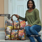 Black Her Story Graffiti Queen Travel Bag Black Woman Empowerment - African Pride