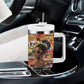 Black Her Story Graffiti Queen Tumbler With Handle Black Woman Empowerment - African Pride