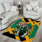 Jumieka Area Rug Lion With Coat Of Arms