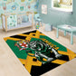 Jumieka Area Rug Lion With Coat Of Arms