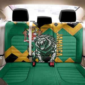 Jumieka Back Car Seat Cover Lion With Coat Of Arms