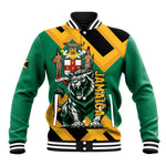Jumieka Baseball Jacket Lion With Coat Of Arms
