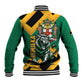 Jumieka Baseball Jacket Lion With Coat Of Arms