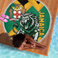 Jumieka Beach Blanket Lion With Coat Of Arms