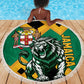Jumieka Beach Blanket Lion With Coat Of Arms