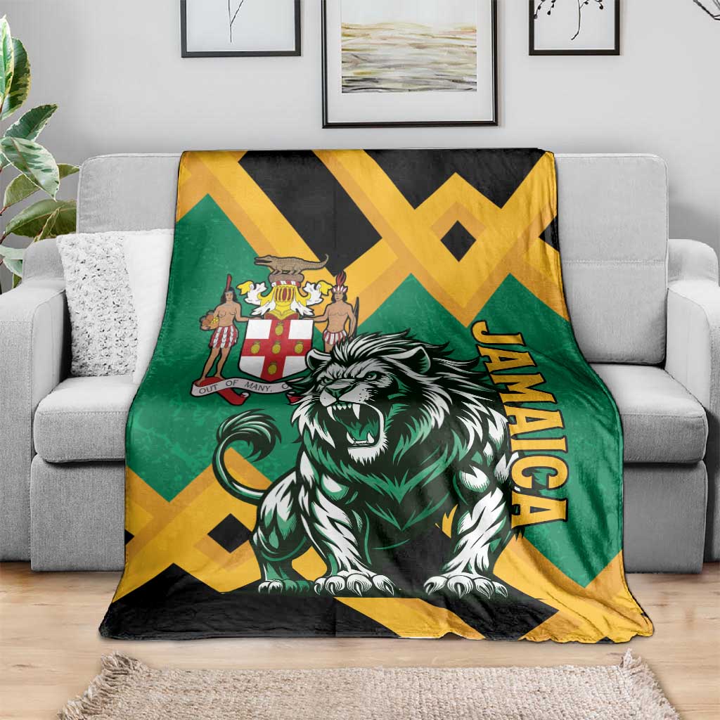 Jumieka Blanket Lion With Coat Of Arms