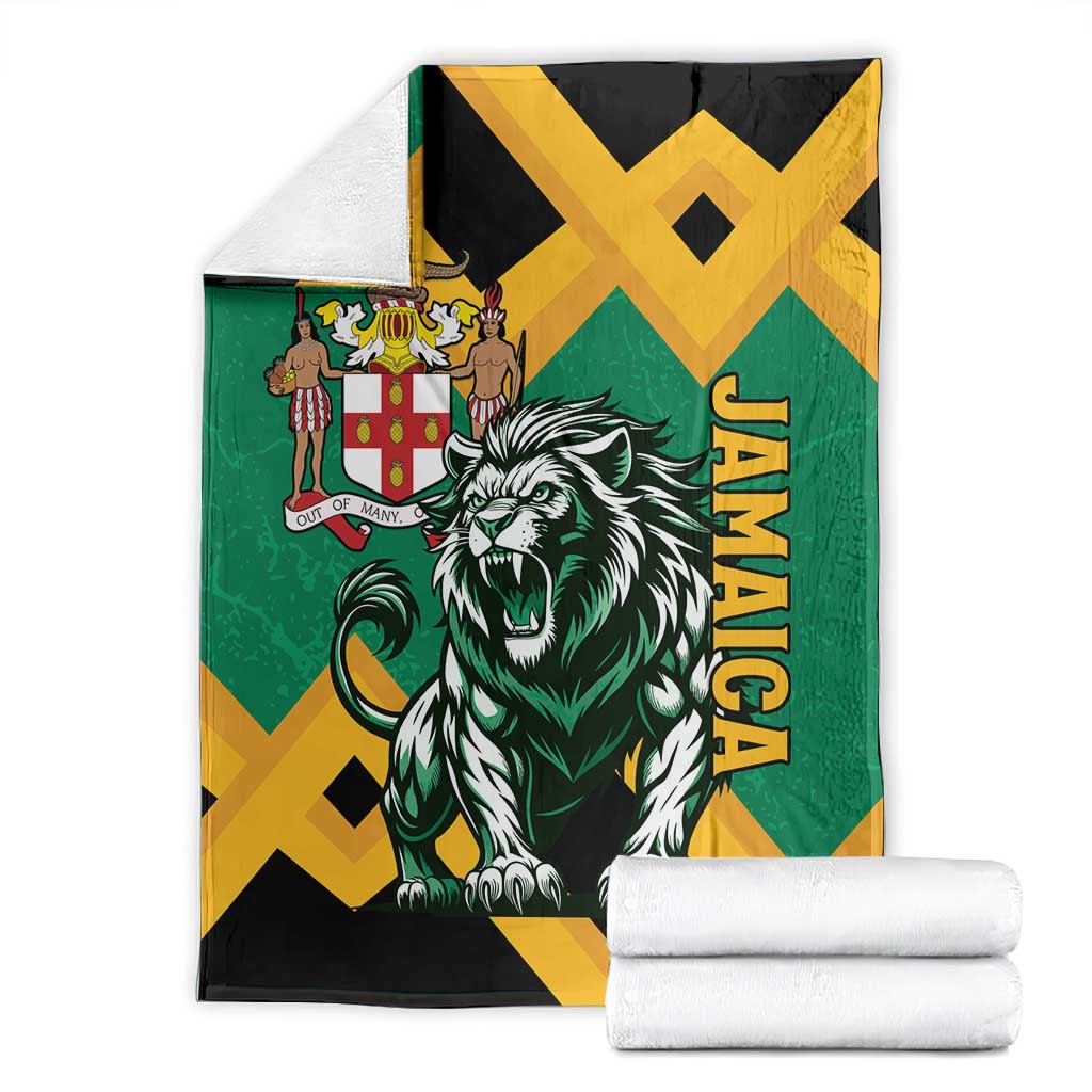 Jumieka Blanket Lion With Coat Of Arms