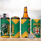 Jumieka 4 in 1 Can Cooler Tumbler Lion With Coat Of Arms