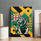 Jumieka Canvas Wall Art Lion With Coat Of Arms