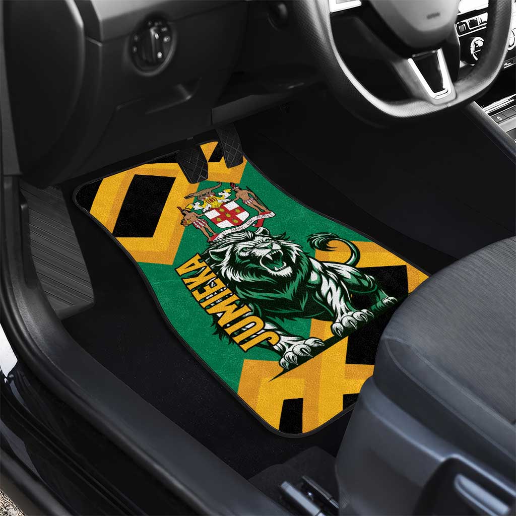 Jumieka Car Mats Lion With Coat Of Arms