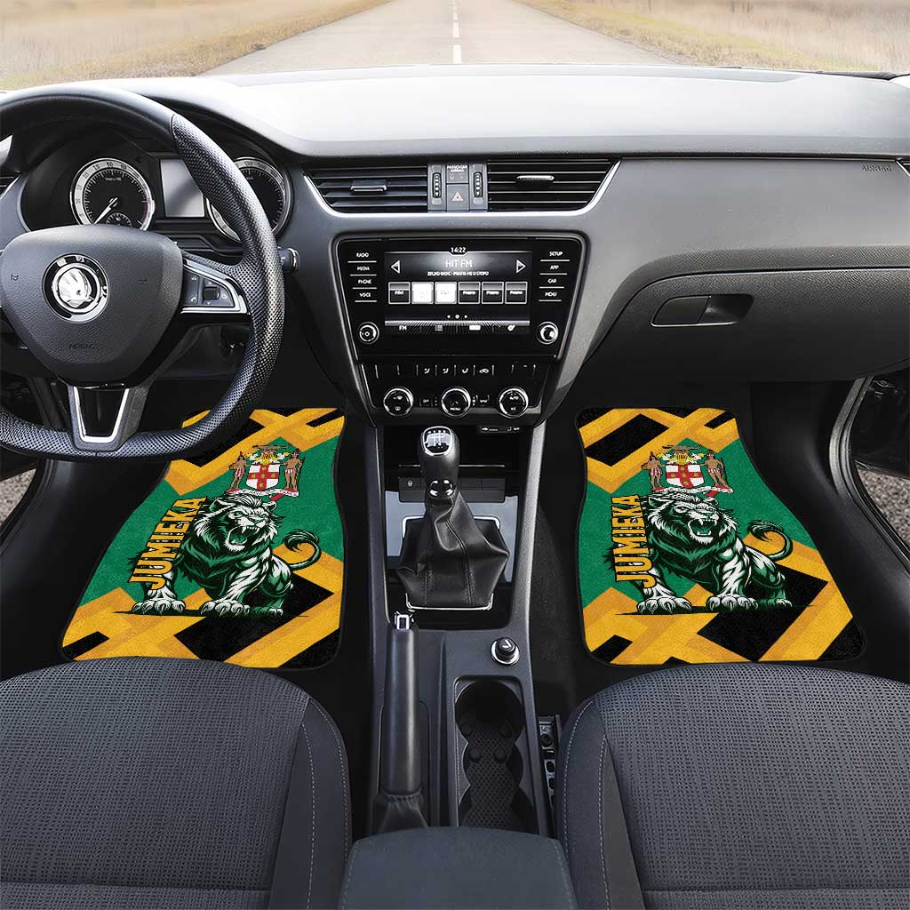 Jumieka Car Mats Lion With Coat Of Arms