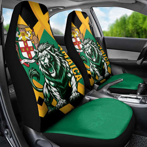 Jumieka Car Seat Cover Lion With Coat Of Arms