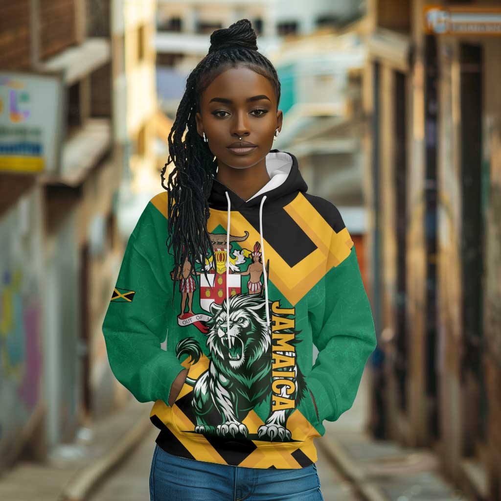 Jumieka Hoodie Lion With Coat Of Arms