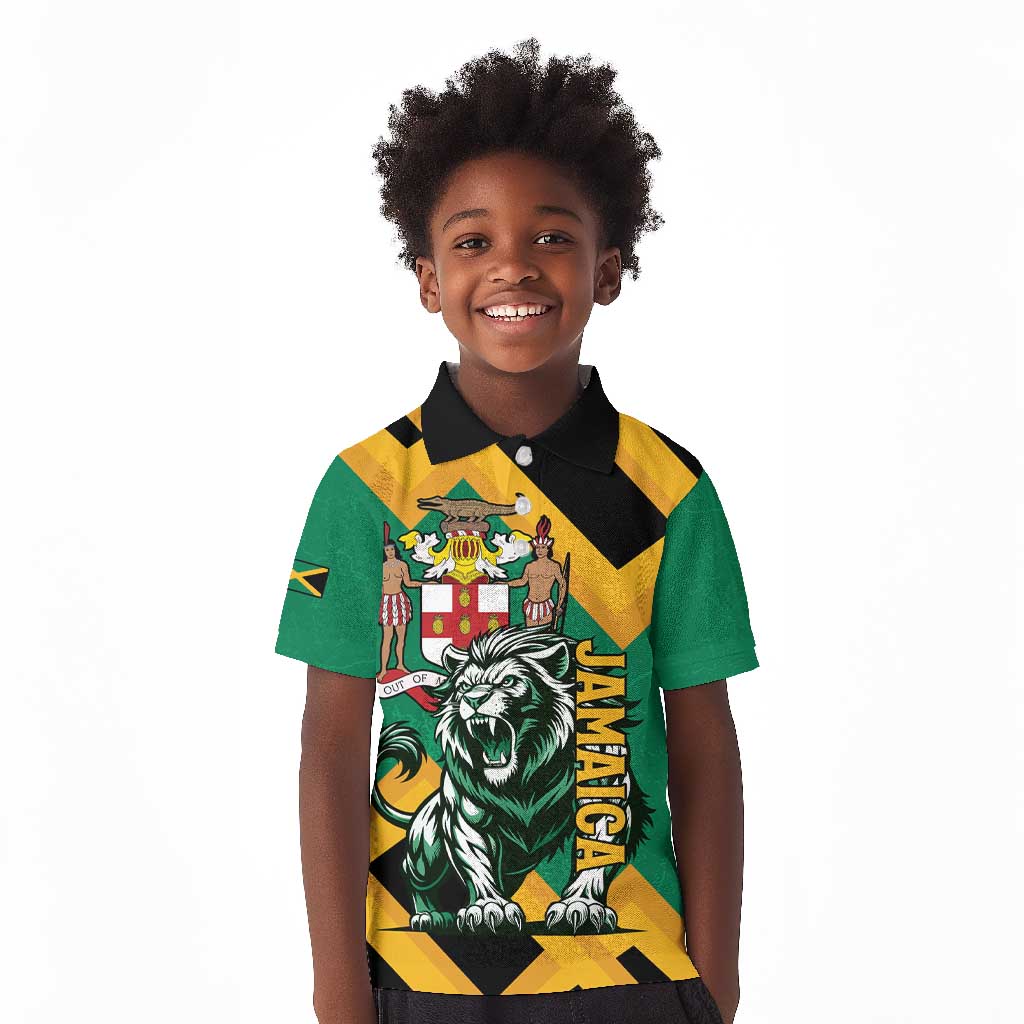Jumieka Kid Polo Shirt Lion With Coat Of Arms