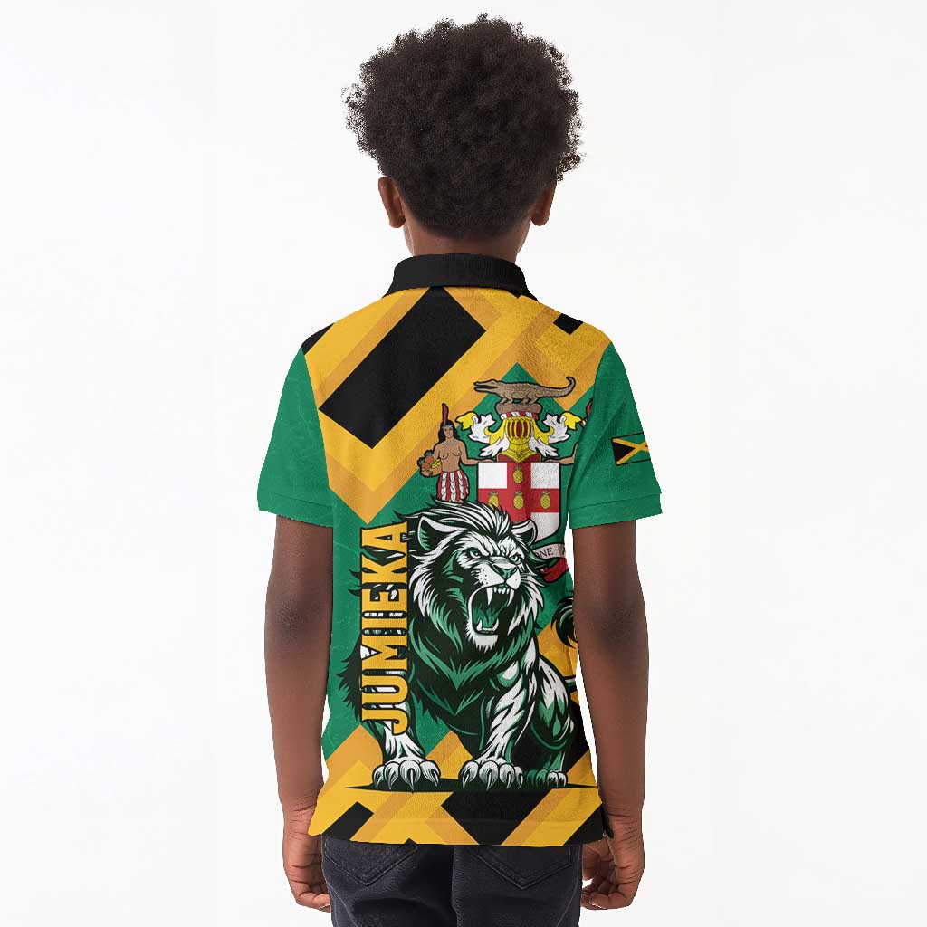 Jumieka Kid Polo Shirt Lion With Coat Of Arms