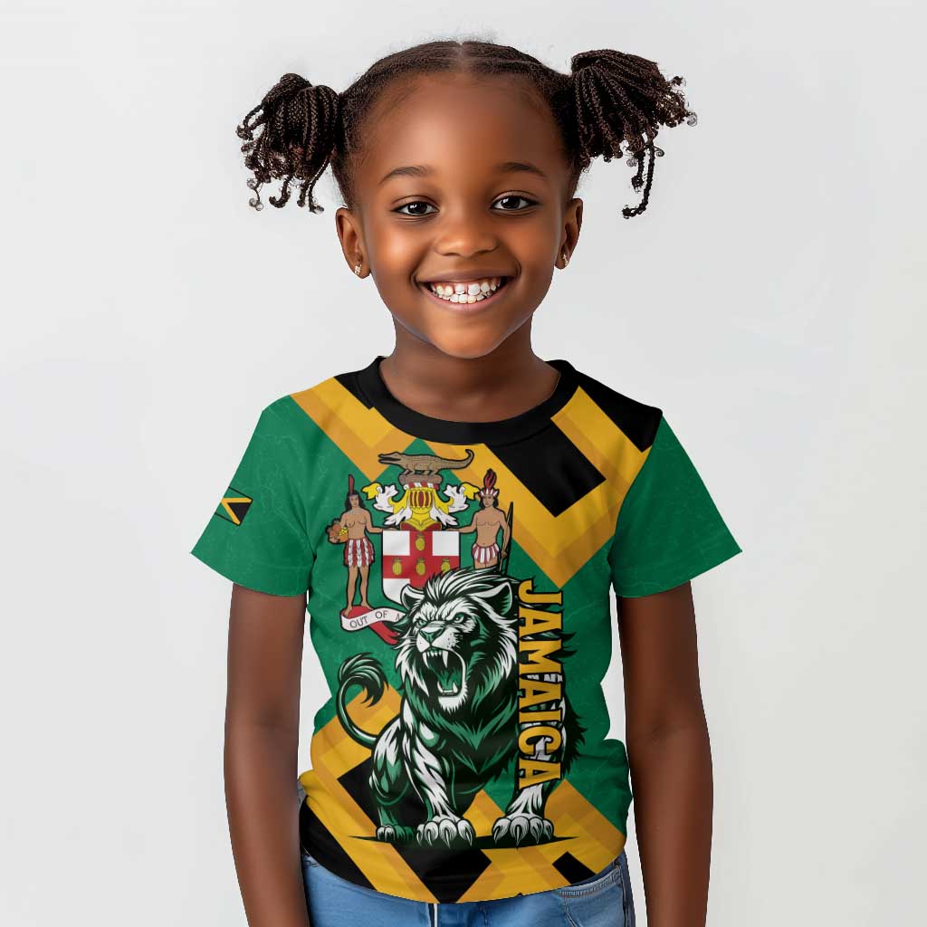 Jumieka Kid T shirt Lion With Coat Of Arms