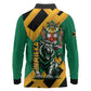 Jumieka Long Sleeve Polo Shirt Lion With Coat Of Arms