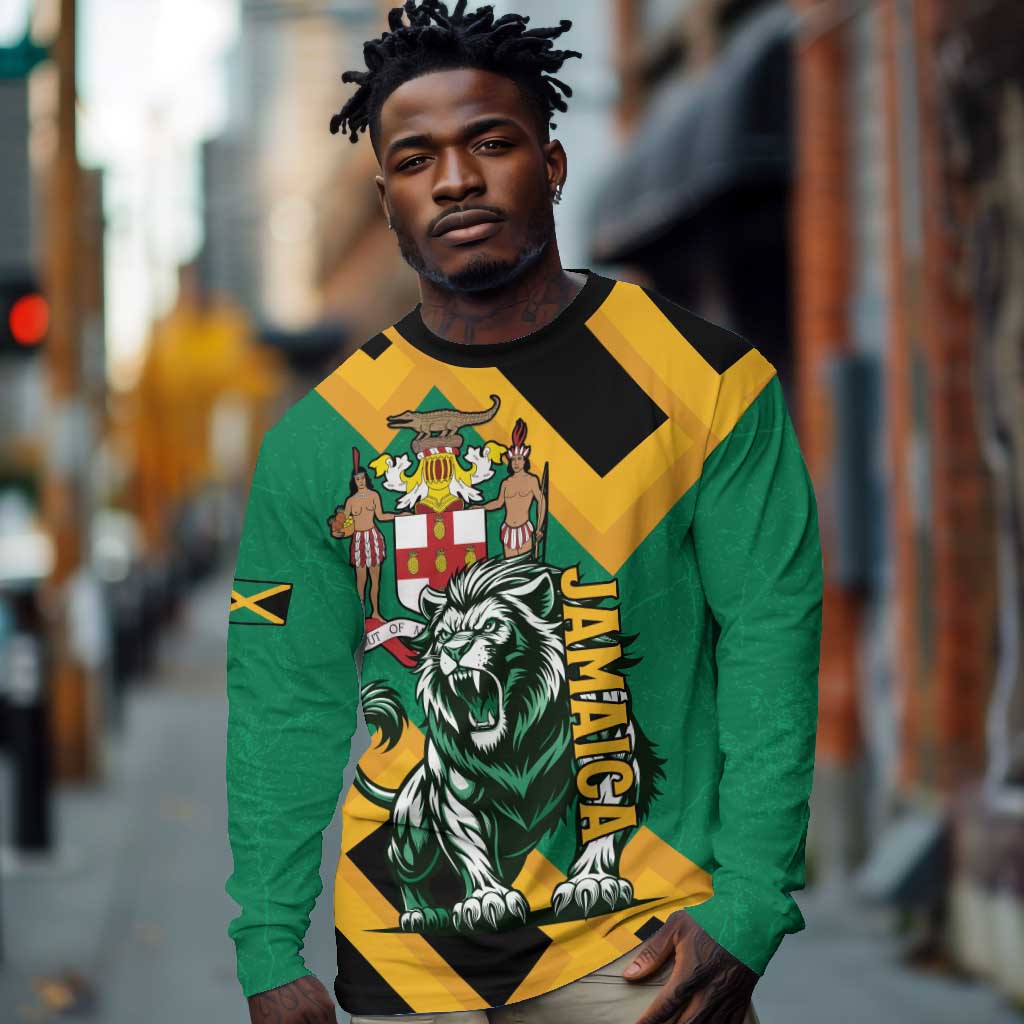 Jumieka Long Sleeve Shirt Lion With Coat Of Arms