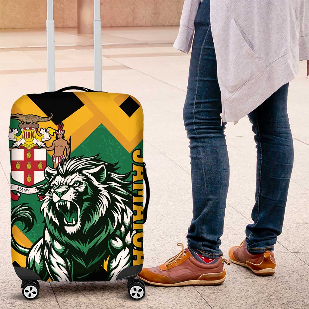Jumieka Luggage Cover Lion With Coat Of Arms