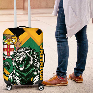 Jumieka Luggage Cover Lion With Coat Of Arms