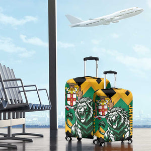 Jumieka Luggage Cover Lion With Coat Of Arms