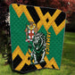 Jumieka Quilt Lion With Coat Of Arms