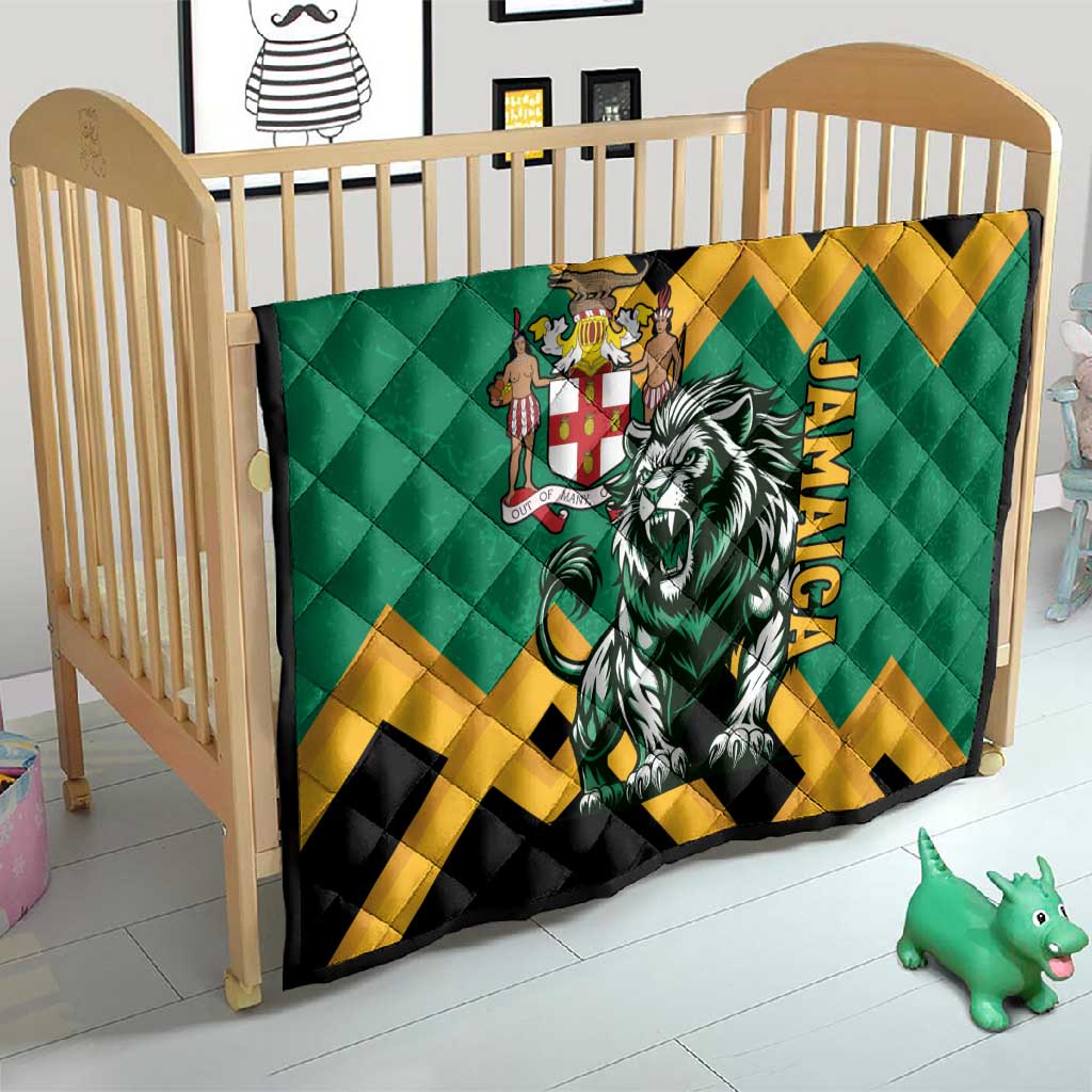 Jumieka Quilt Lion With Coat Of Arms