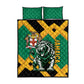 Jumieka Quilt Bed Set Lion With Coat Of Arms