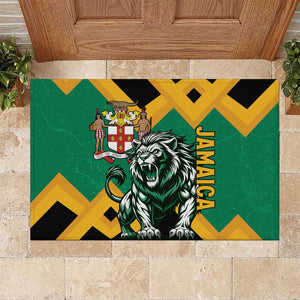 Jumieka Rubber Doormat Lion With Coat Of Arms