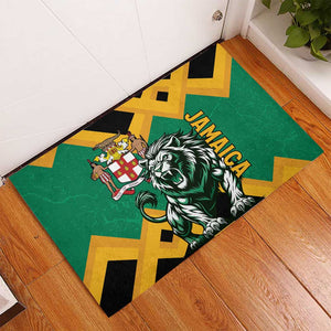 Jumieka Rubber Doormat Lion With Coat Of Arms