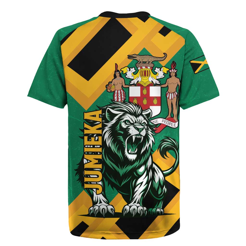 Jumieka Rugby Jersey Lion With Coat Of Arms