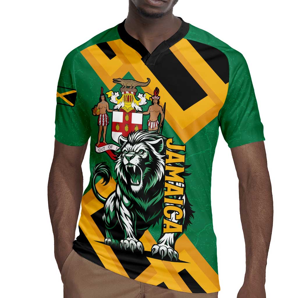 Jumieka Rugby Jersey Lion With Coat Of Arms