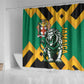 Jumieka Shower Curtain Lion With Coat Of Arms