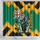 Jumieka Shower Curtain Lion With Coat Of Arms
