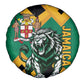 Jumieka Spare Tire Cover Lion With Coat Of Arms