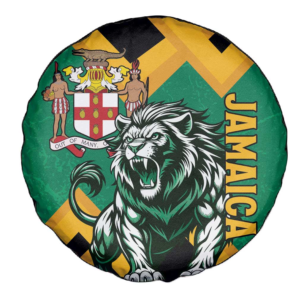 Jumieka Spare Tire Cover Lion With Coat Of Arms