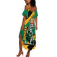 Jumieka Summer Maxi Dress Lion With Coat Of Arms