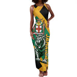 Jumieka Tank Maxi Dress Lion With Coat Of Arms