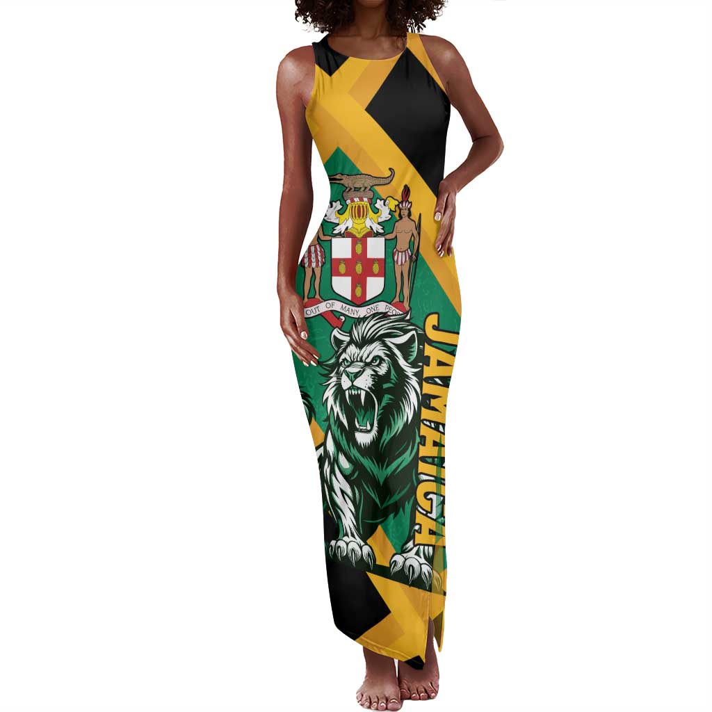 Jumieka Tank Maxi Dress Lion With Coat Of Arms