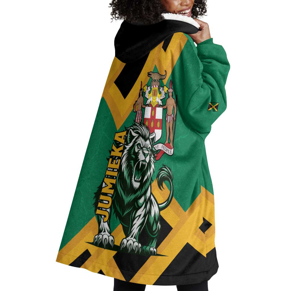 Jumieka Wearable Blanket Hoodie Lion With Coat Of Arms