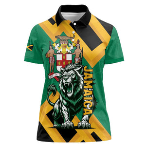 Jumieka Women Polo Shirt Lion With Coat Of Arms