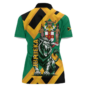 Jumieka Women Polo Shirt Lion With Coat Of Arms