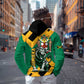 Jumieka Zip Hoodie Lion With Coat Of Arms